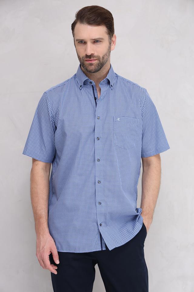 Рубашка кр Casa Moda в клетку