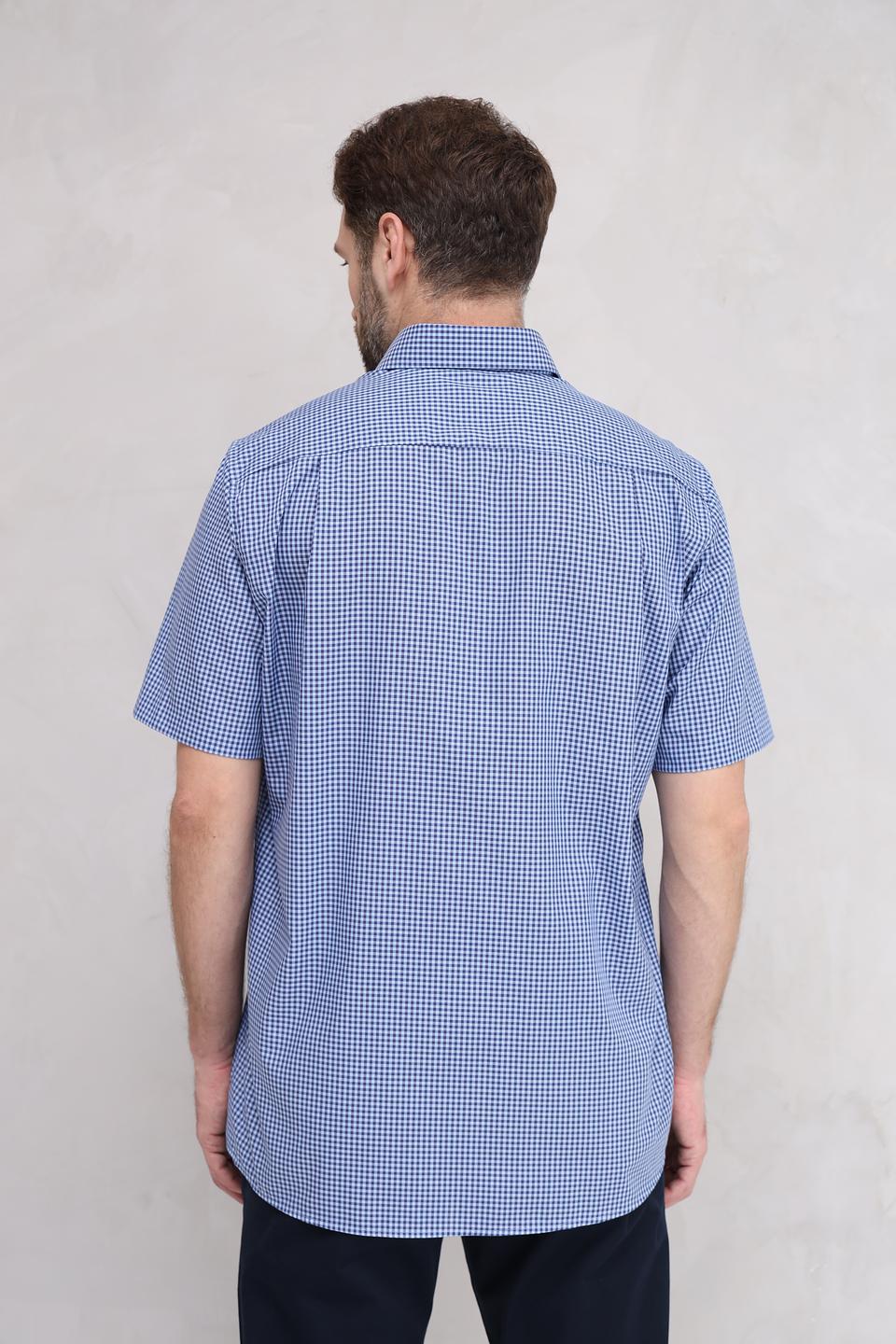 Рубашка кр Casa Moda в клетку