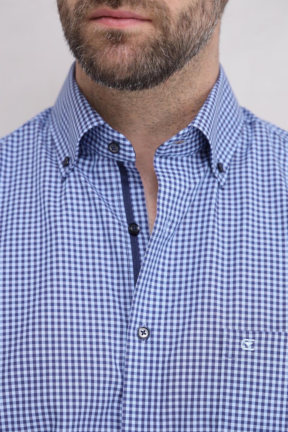 Рубашка кр Casa Moda в клетку