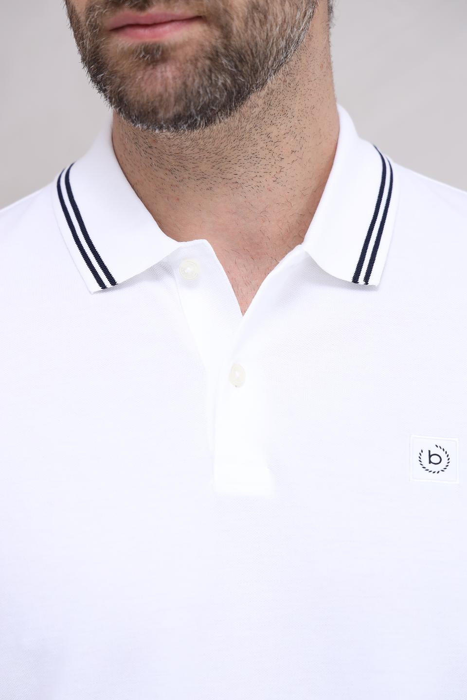 Поло Bugatti с полоской