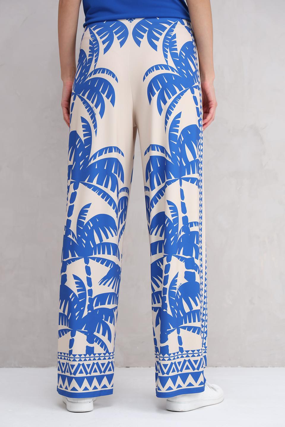 Брюки Miss Lagotte с тропическим принтом