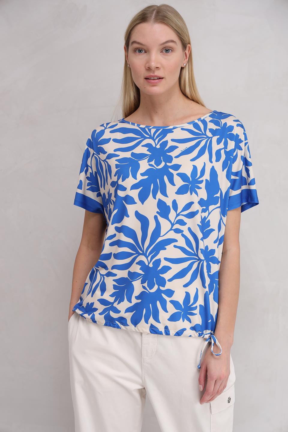 Блуза Miss Lagotte с цветочным принтом