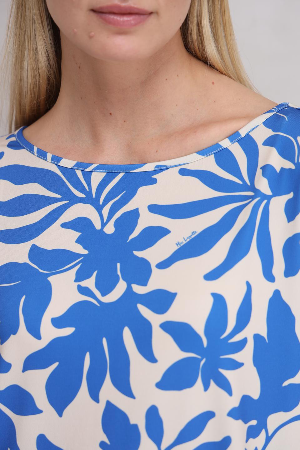 Блуза Miss Lagotte с цветочным принтом