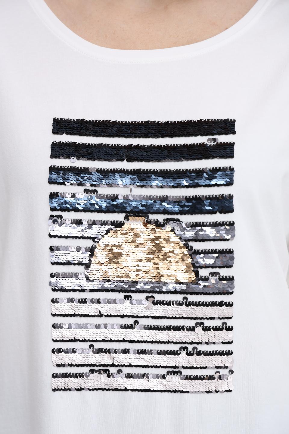 Футболка Olsen с пайетками