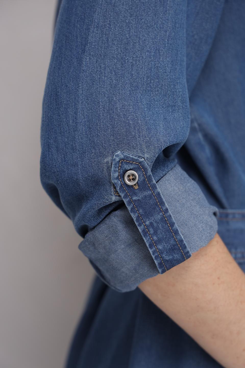 Платье рубашка Olsen деним