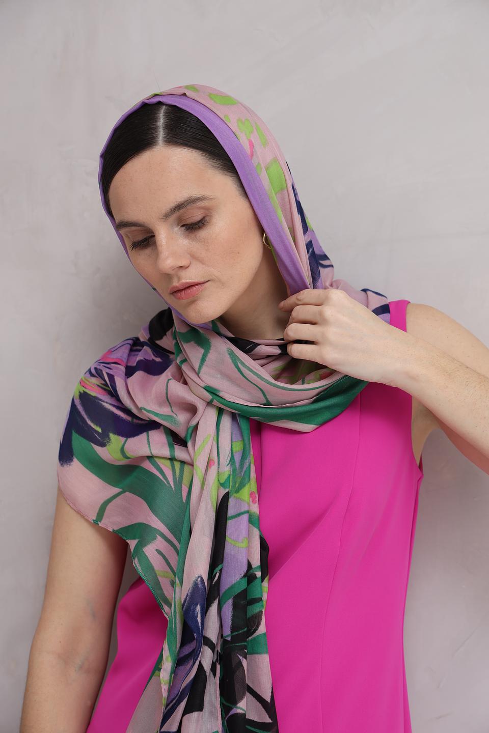 Шарф Gerry Weber с цветочным принтом