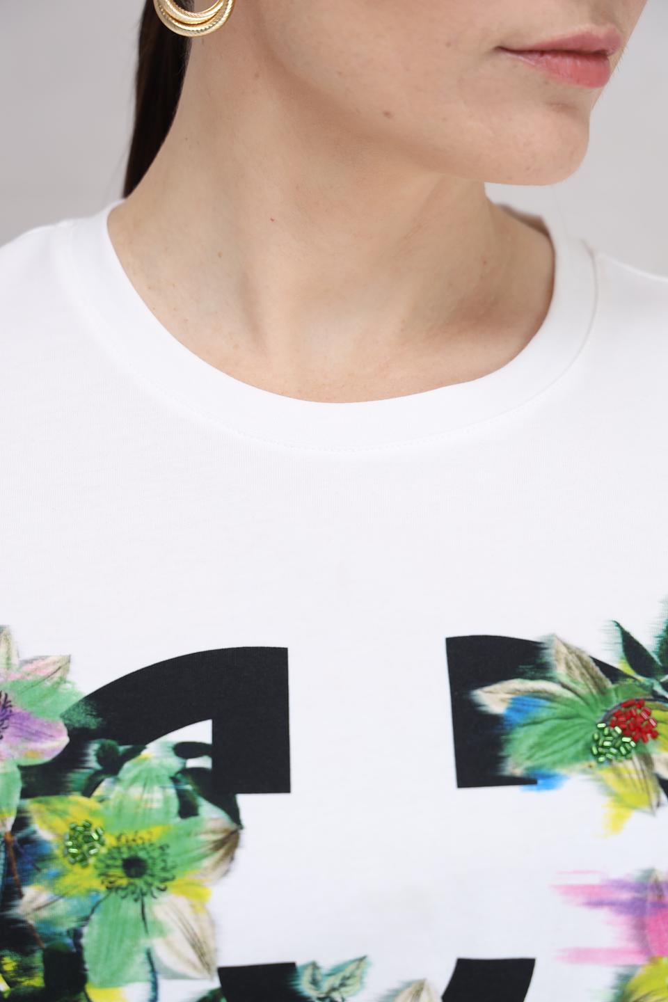 Футболка Gerry Weber с цветочным принтом