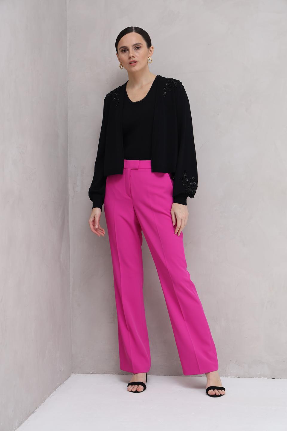 Жакет Taifun с вышивкой чёрный