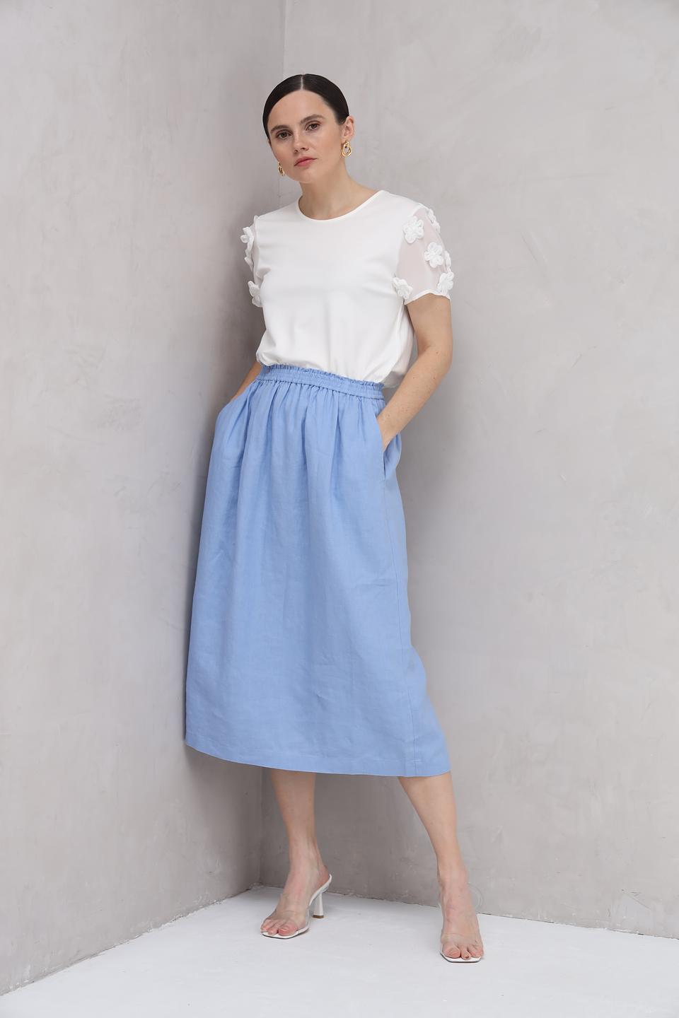 Блуза Taifun с цветами