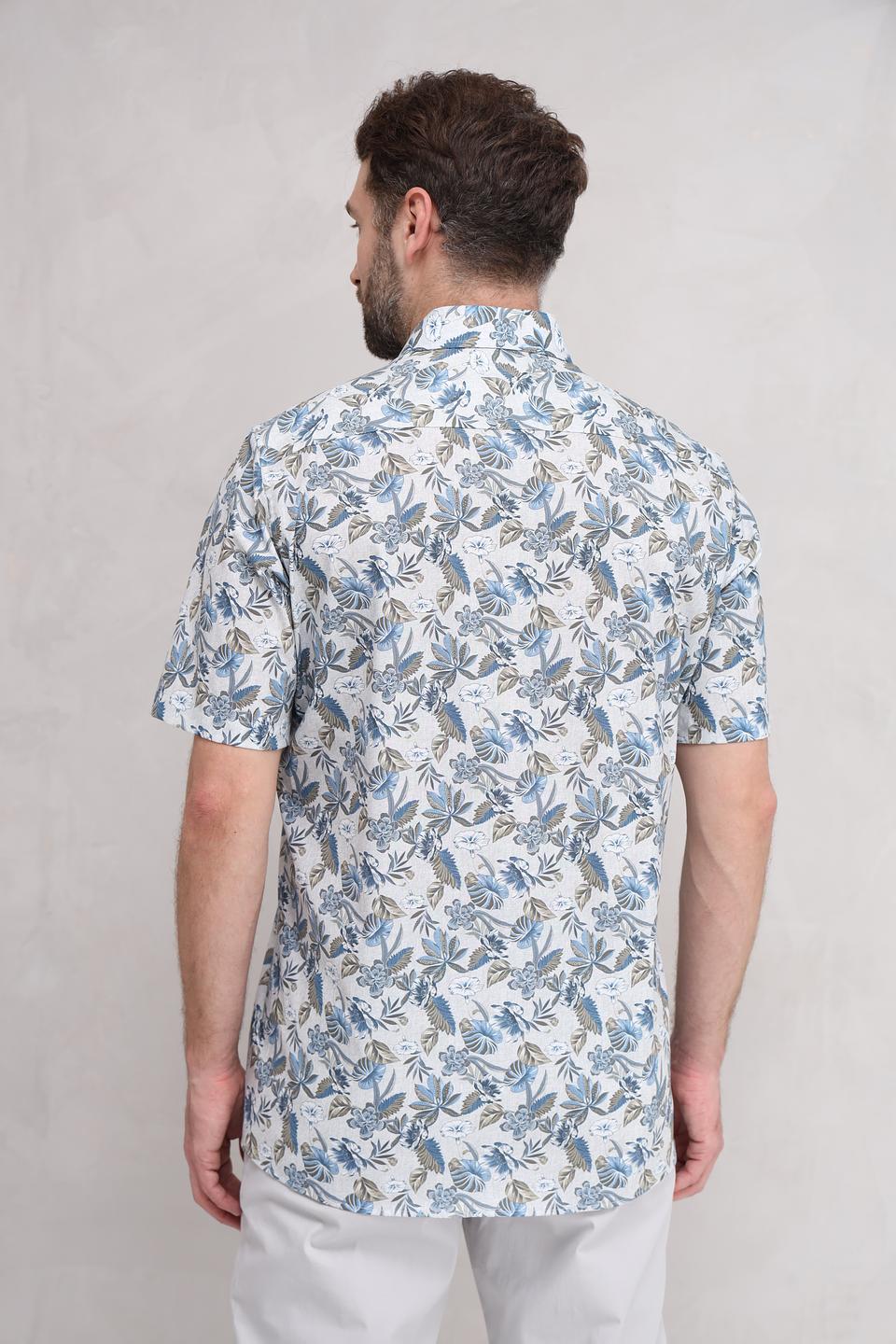 Рубашка кр Casa Moda с принтом