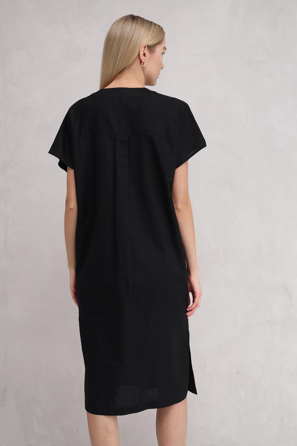 Платье UNQ чёрное трапеция