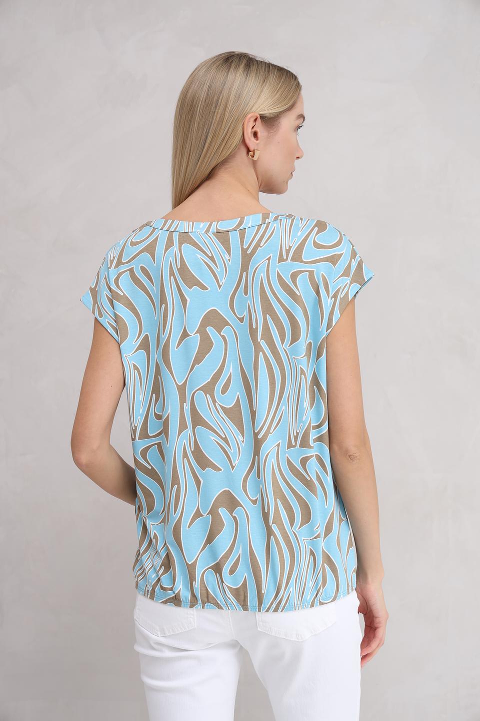 Футболка Barbara Lebek с принтом