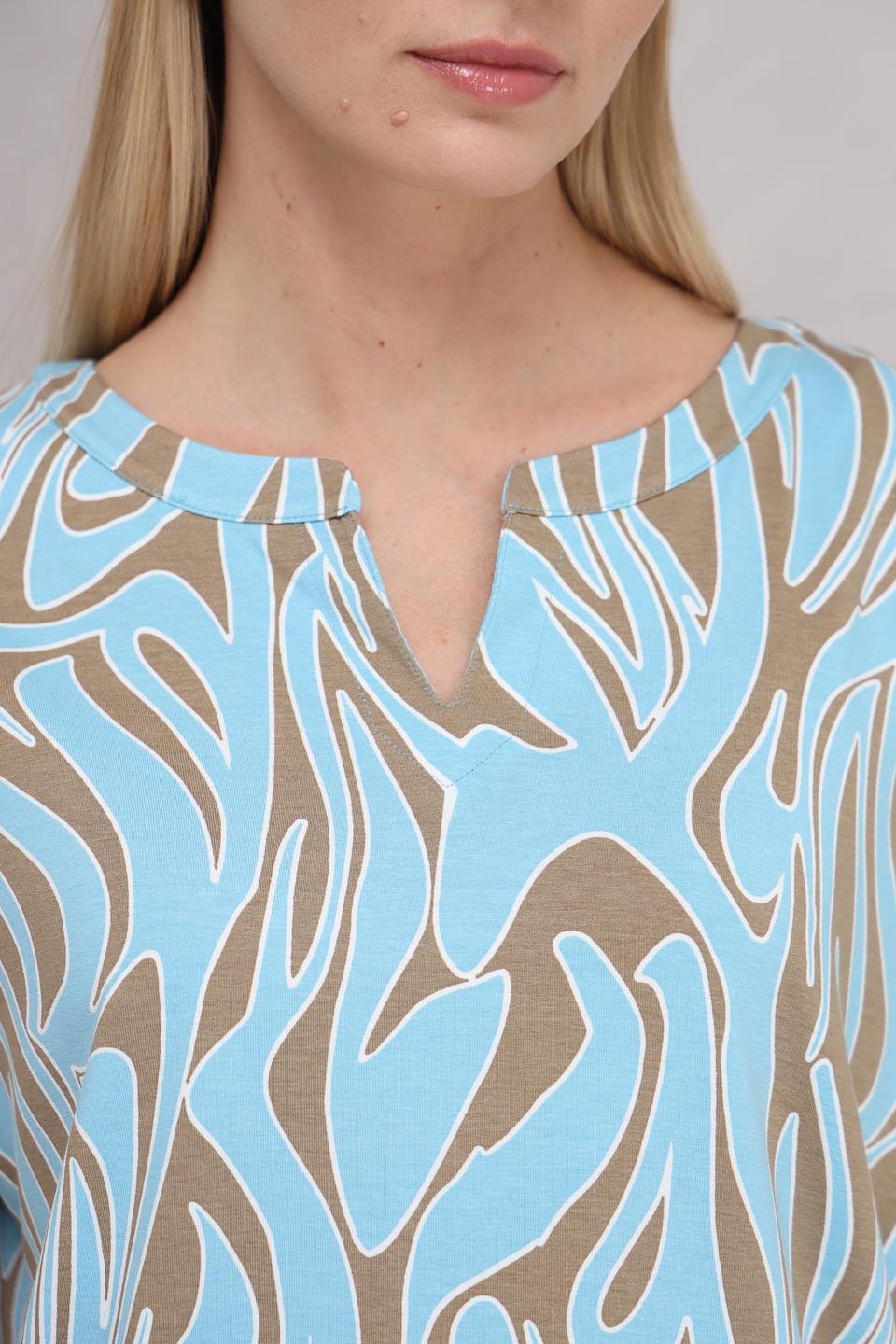 Футболка Barbara Lebek с принтом