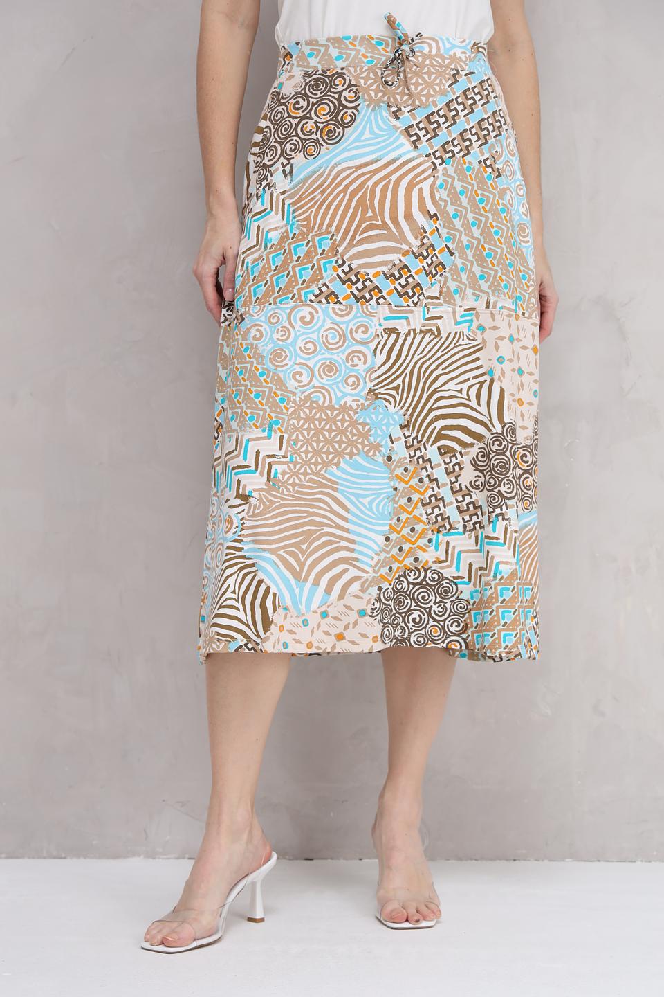 Юбка Lebek с принтом