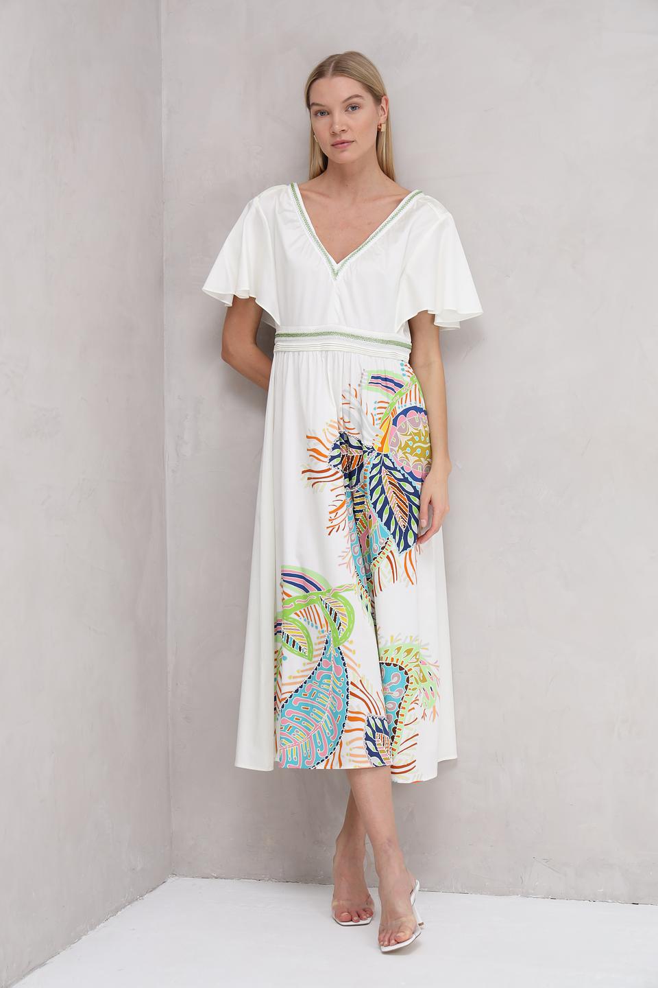 Платье Marc Cain с принтом