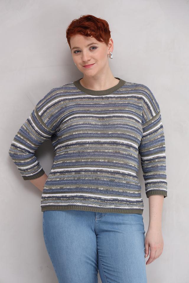 Пуловер Rabe collection в полоску