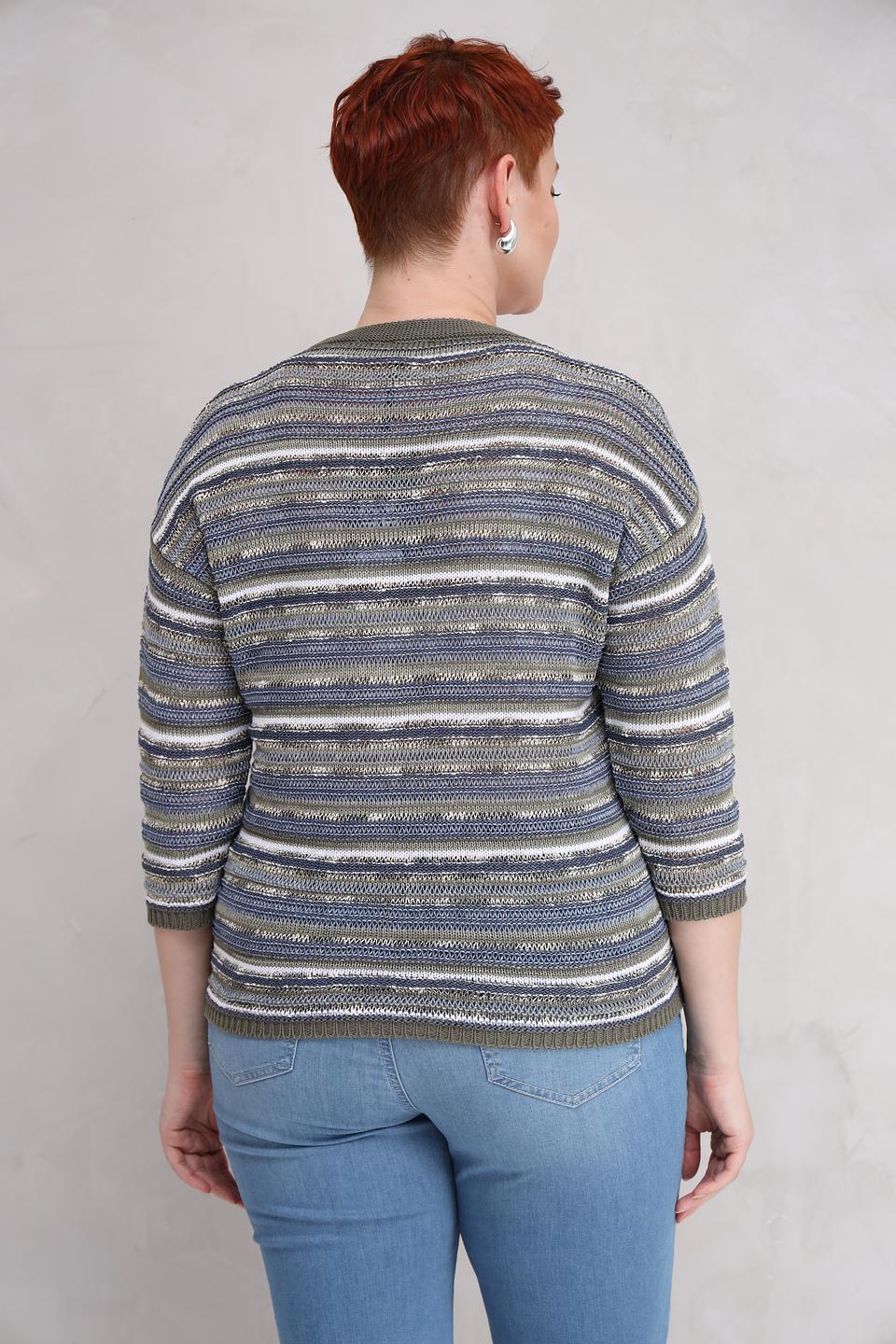 Пуловер Rabe collection в полоску