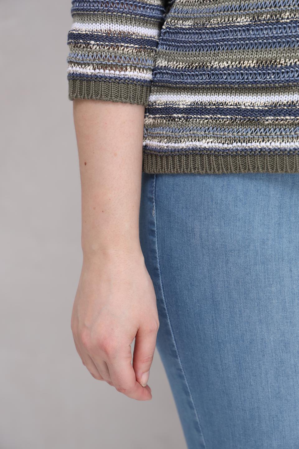 Пуловер Rabe collection в полоску