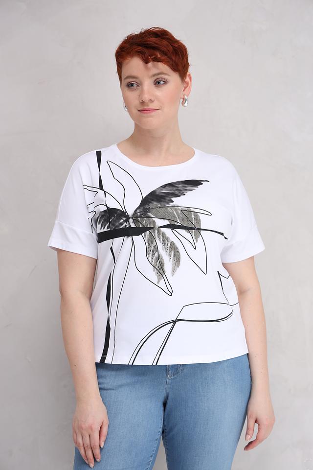 Футболка Rabe collection с принтом