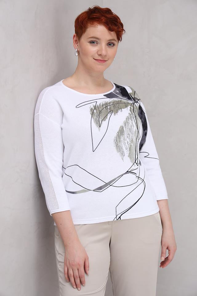 Пуловер Rabe collection с принтом