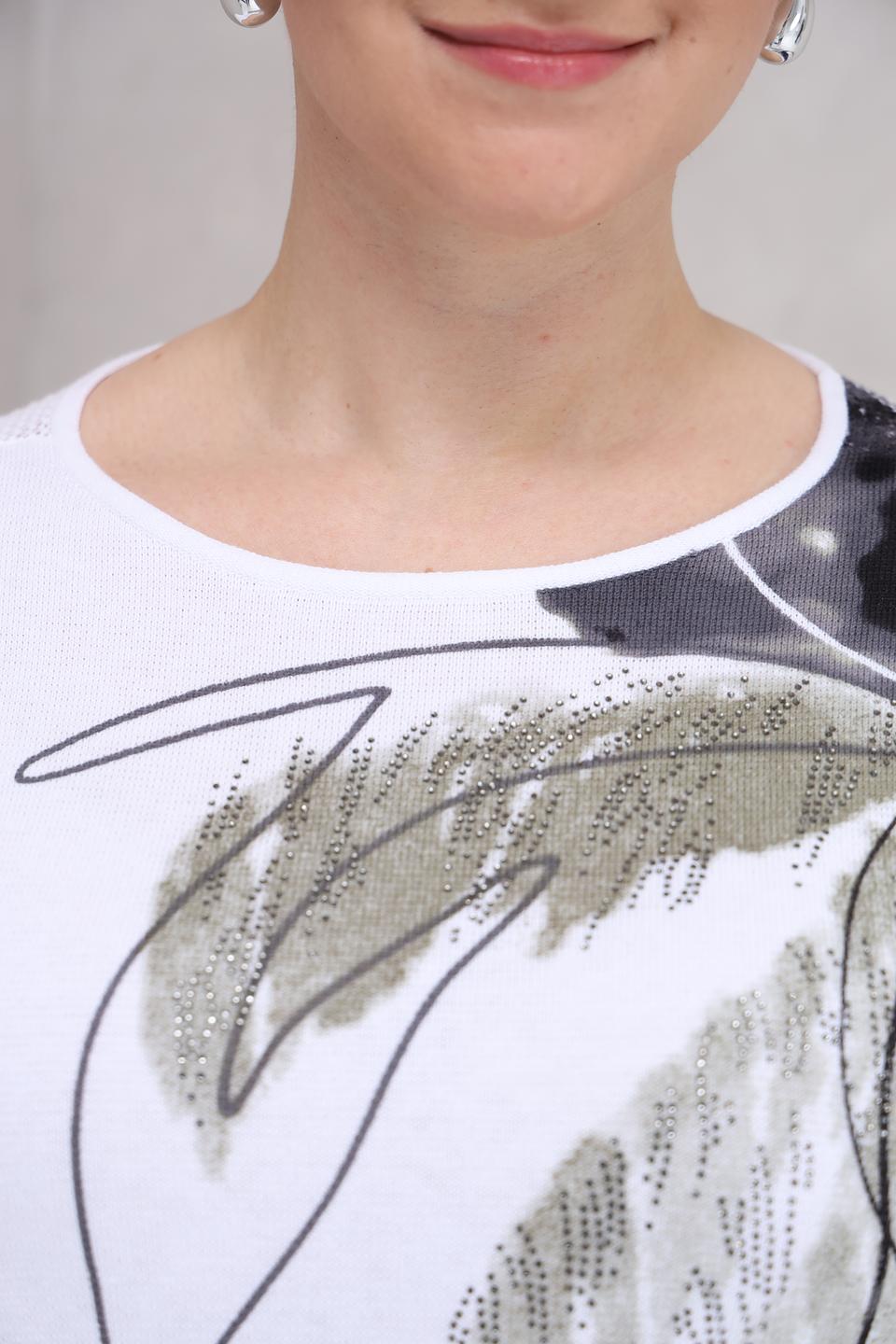 Пуловер Rabe collection с принтом