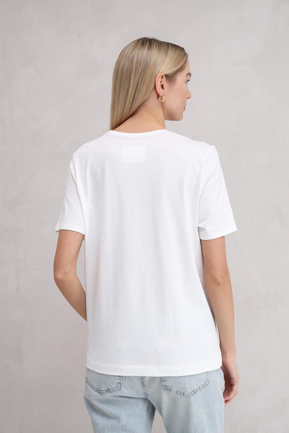 Футболка Oui с тропическим принтом