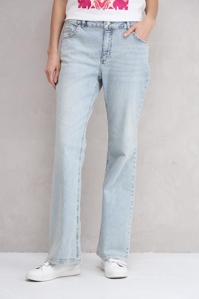 Джинсы Oui светло-голубые