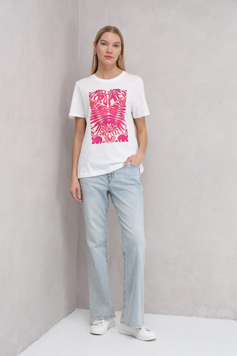 Джинсы Oui светло-голубые