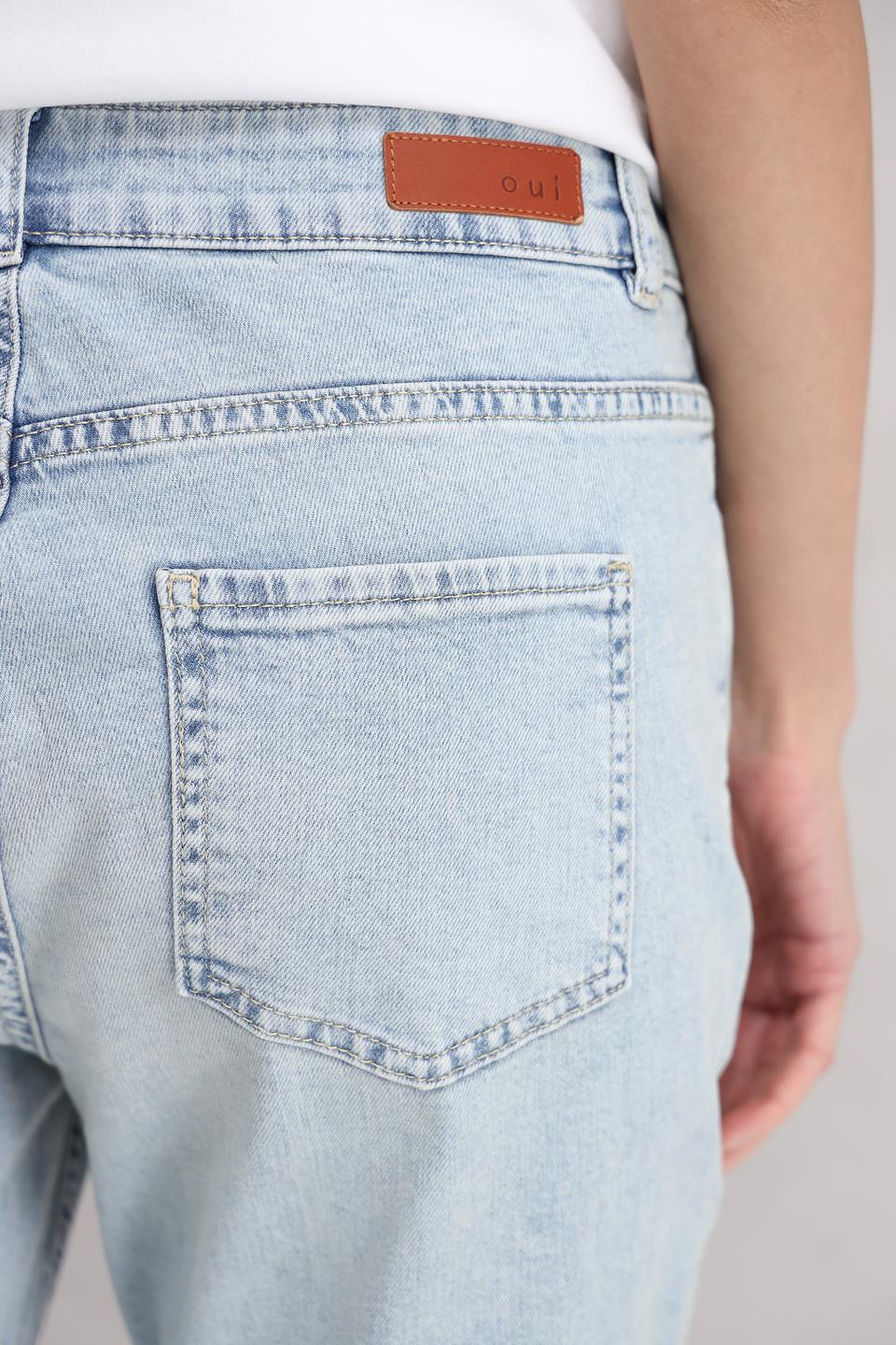 Джинсы Oui светло-голубые