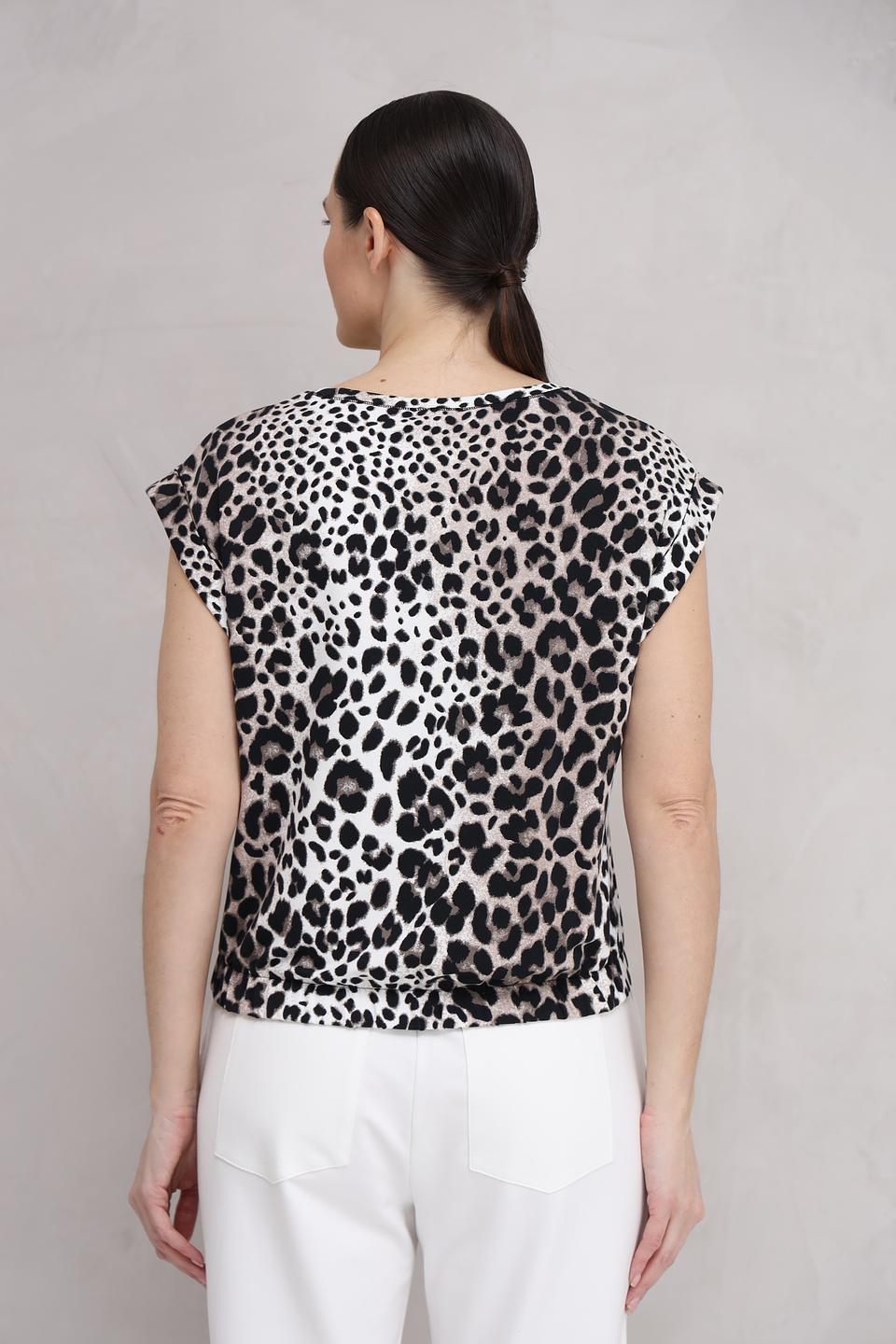 Топ Monari с леопардовым принтом