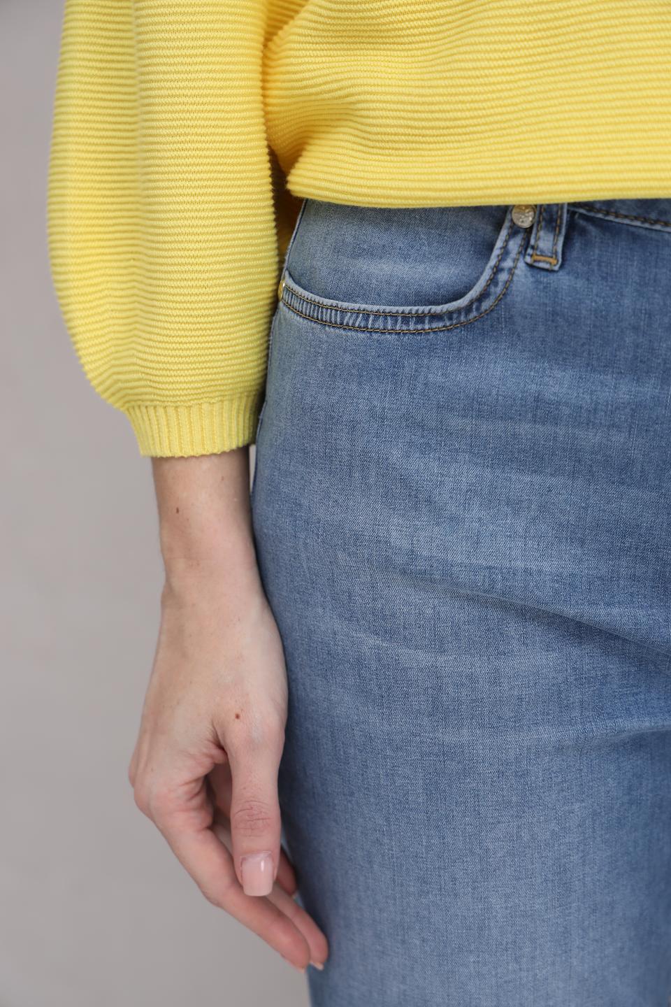 Джинсы Monari укороченные голубые