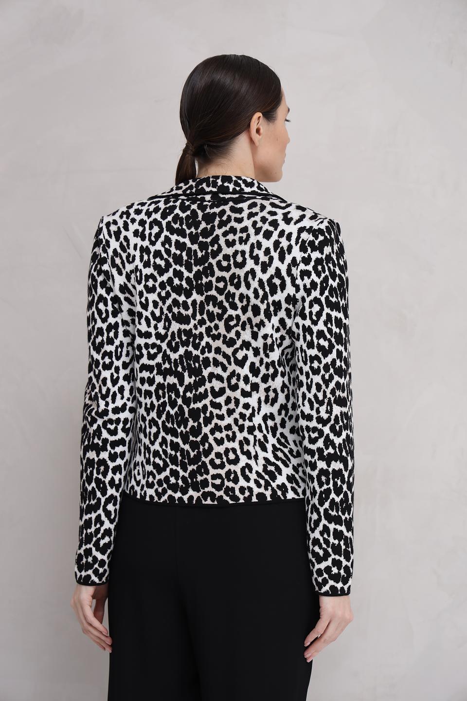 Жакет Monari леопардовый