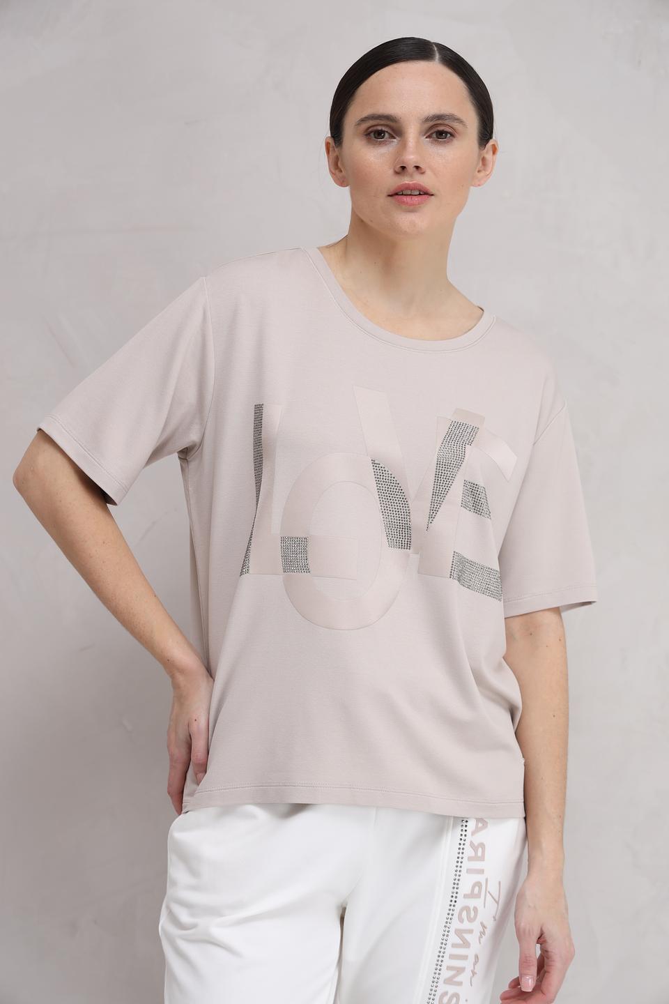Футболка Monari с надписью LOVE