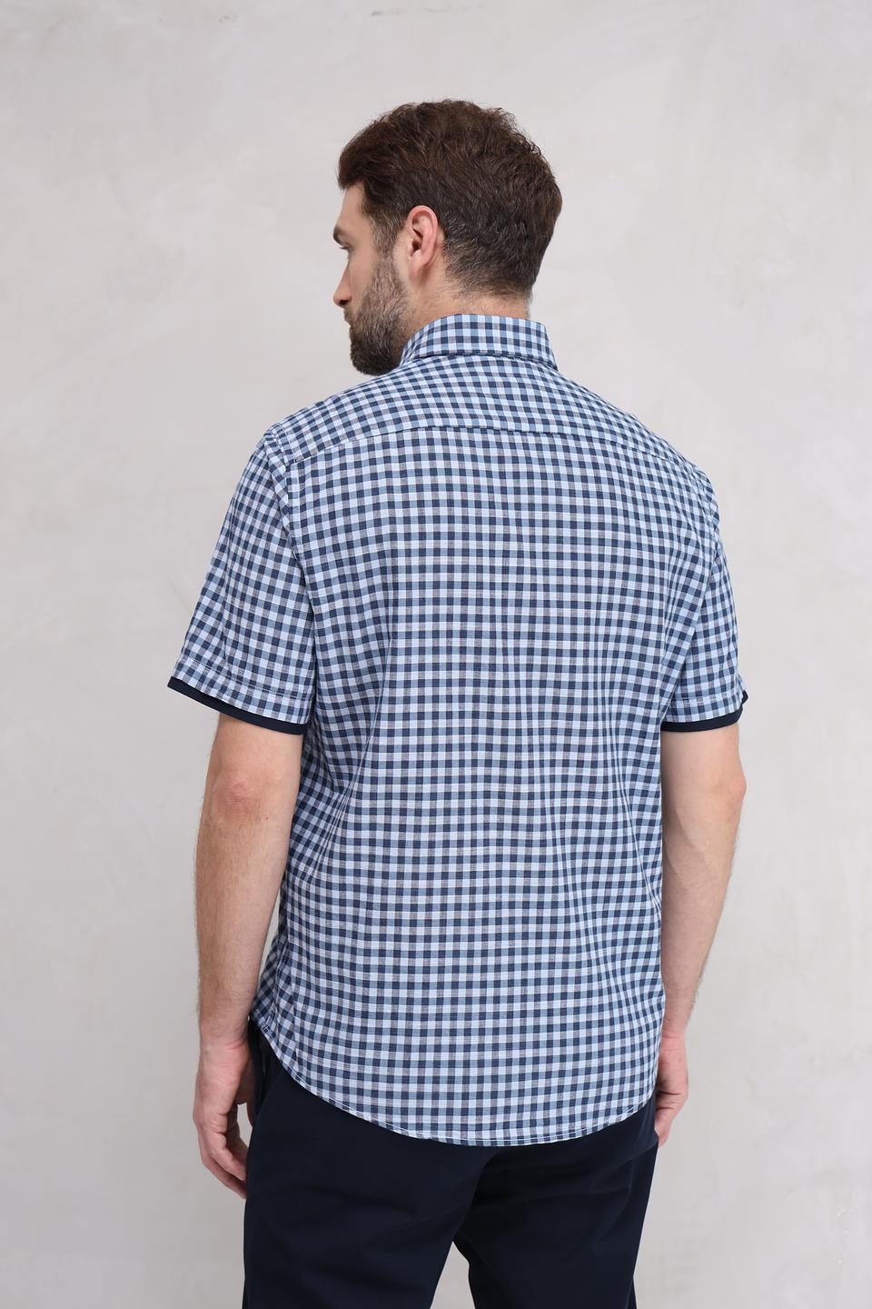 Рубашка кр Casa Moda в клетку