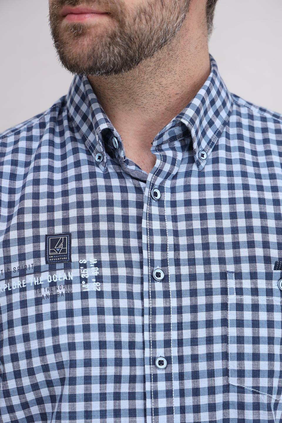 Рубашка кр Casa Moda в клетку