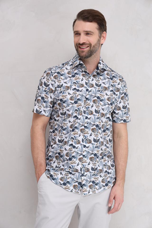 Рубашка кр Venti с принтом