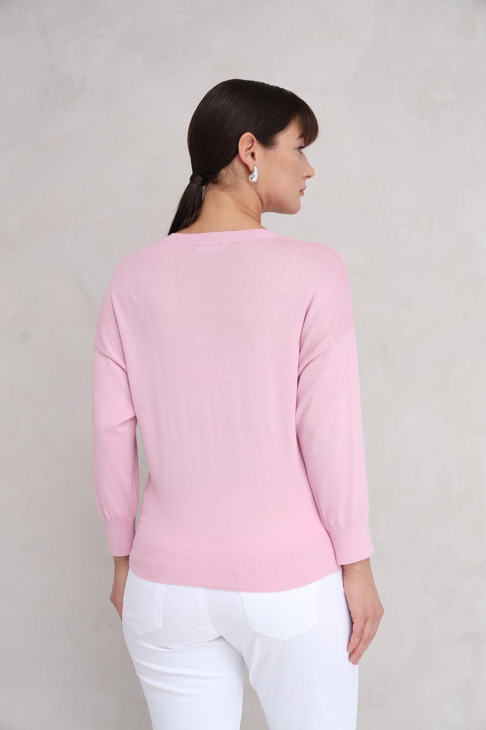Пуловер Repeat женский розовый