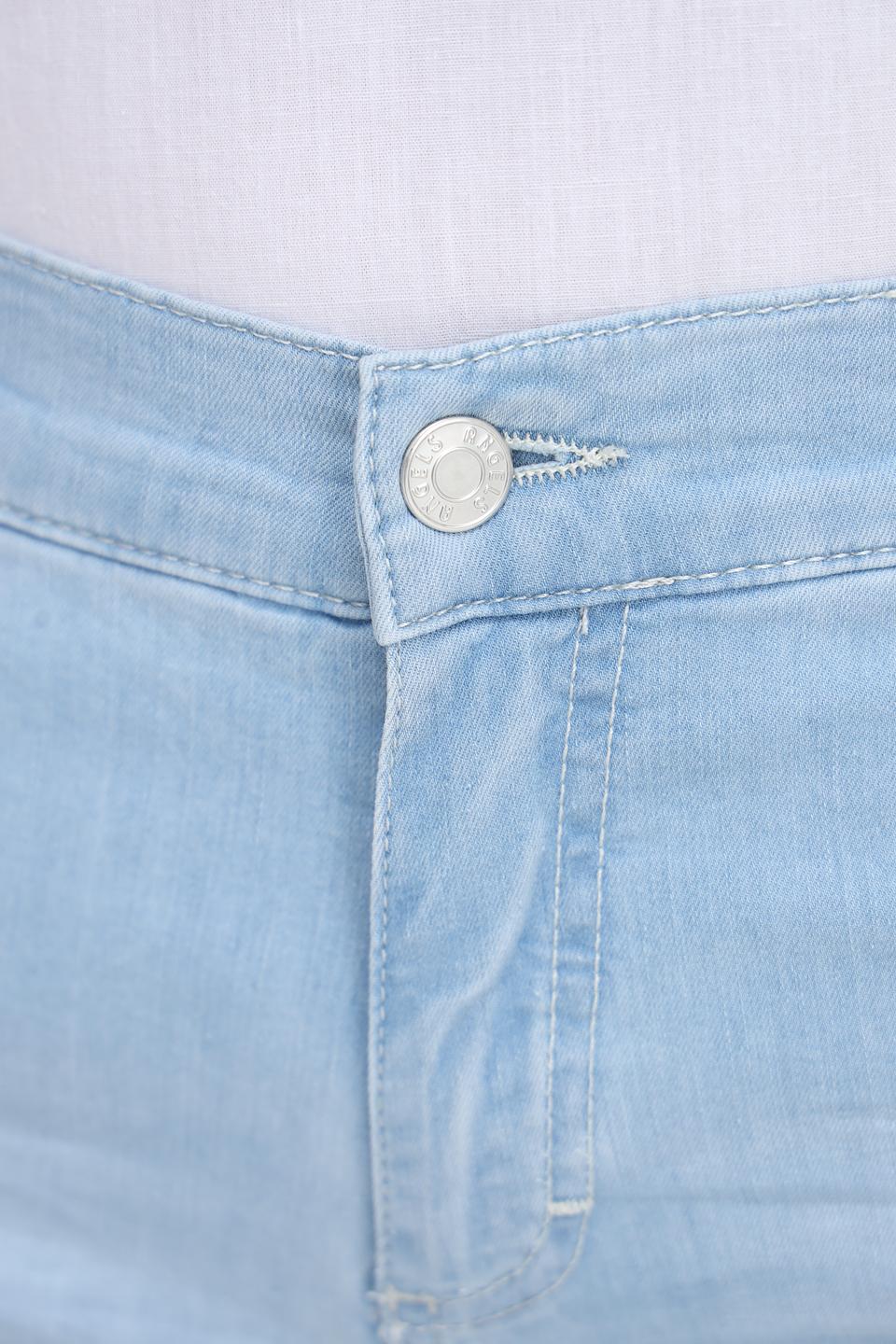 Джинсы Angels клеш голубой