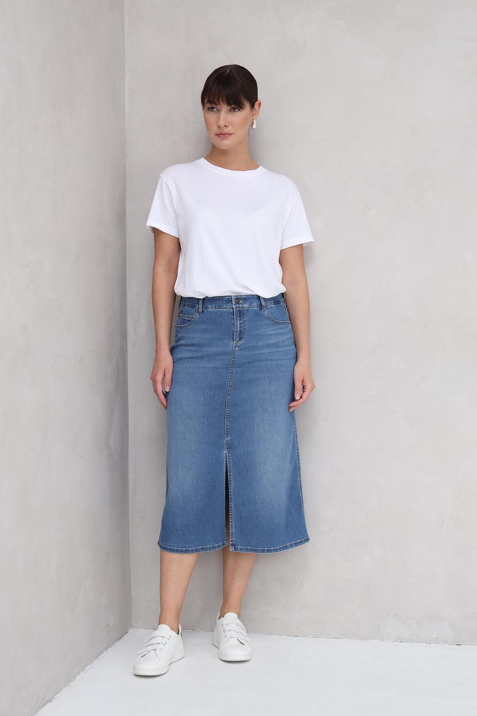 Юбка Gardeur джинсовая миди