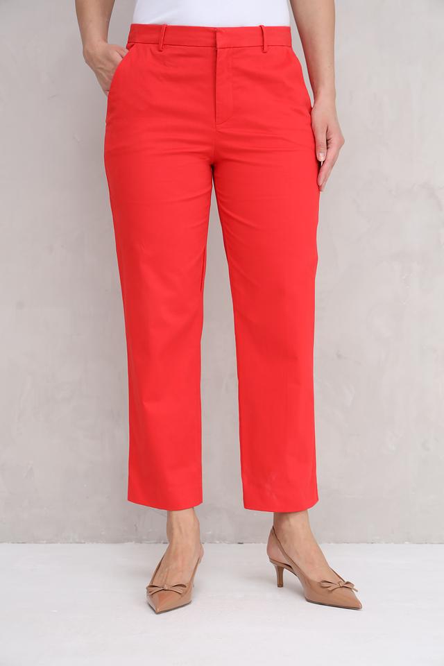 Брюки Bugatti красные прямые