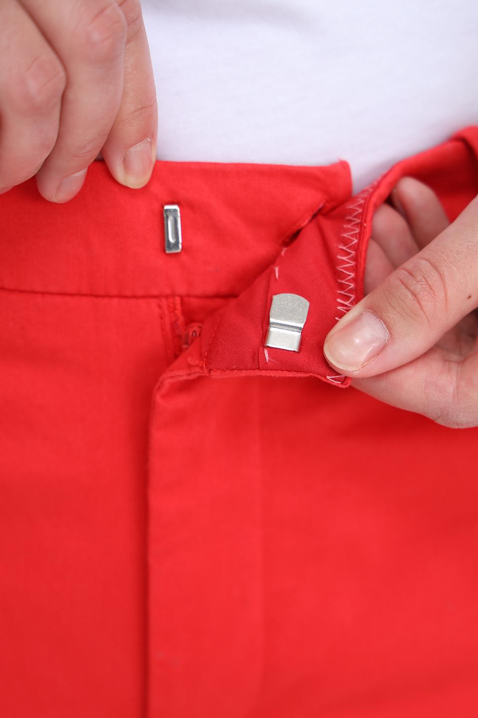 Брюки Bugatti красные прямые