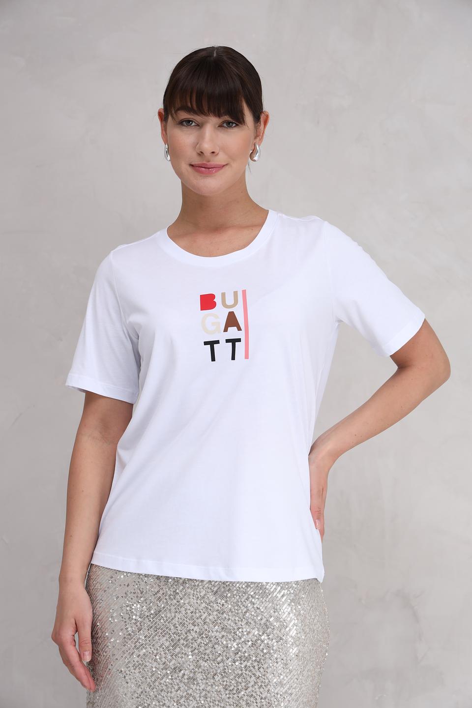 Футболка Bugatti с логотипом