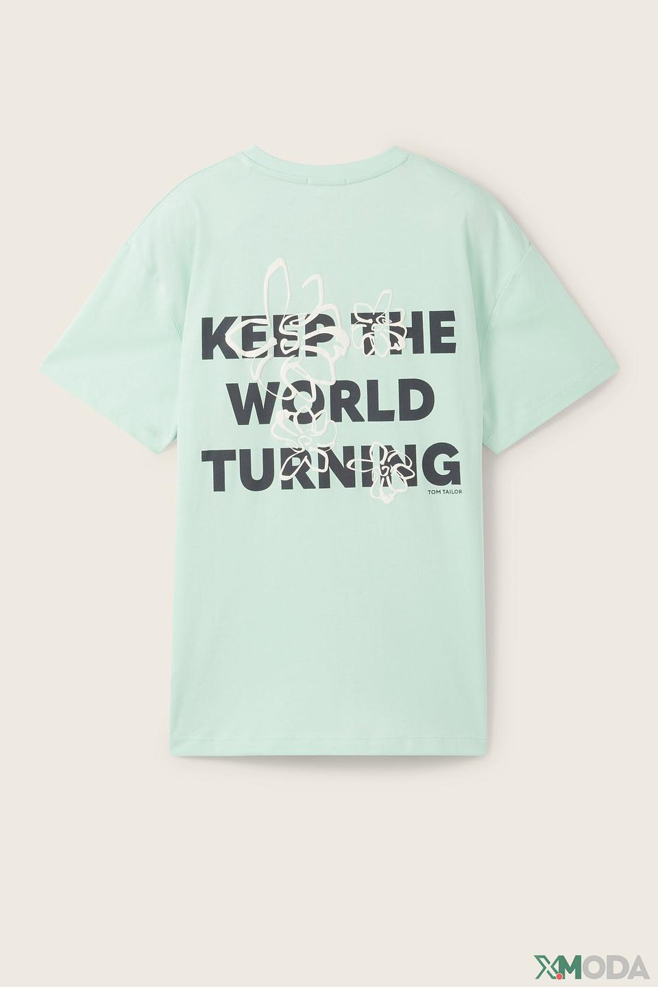Футболка Tom Tailor детская мятная