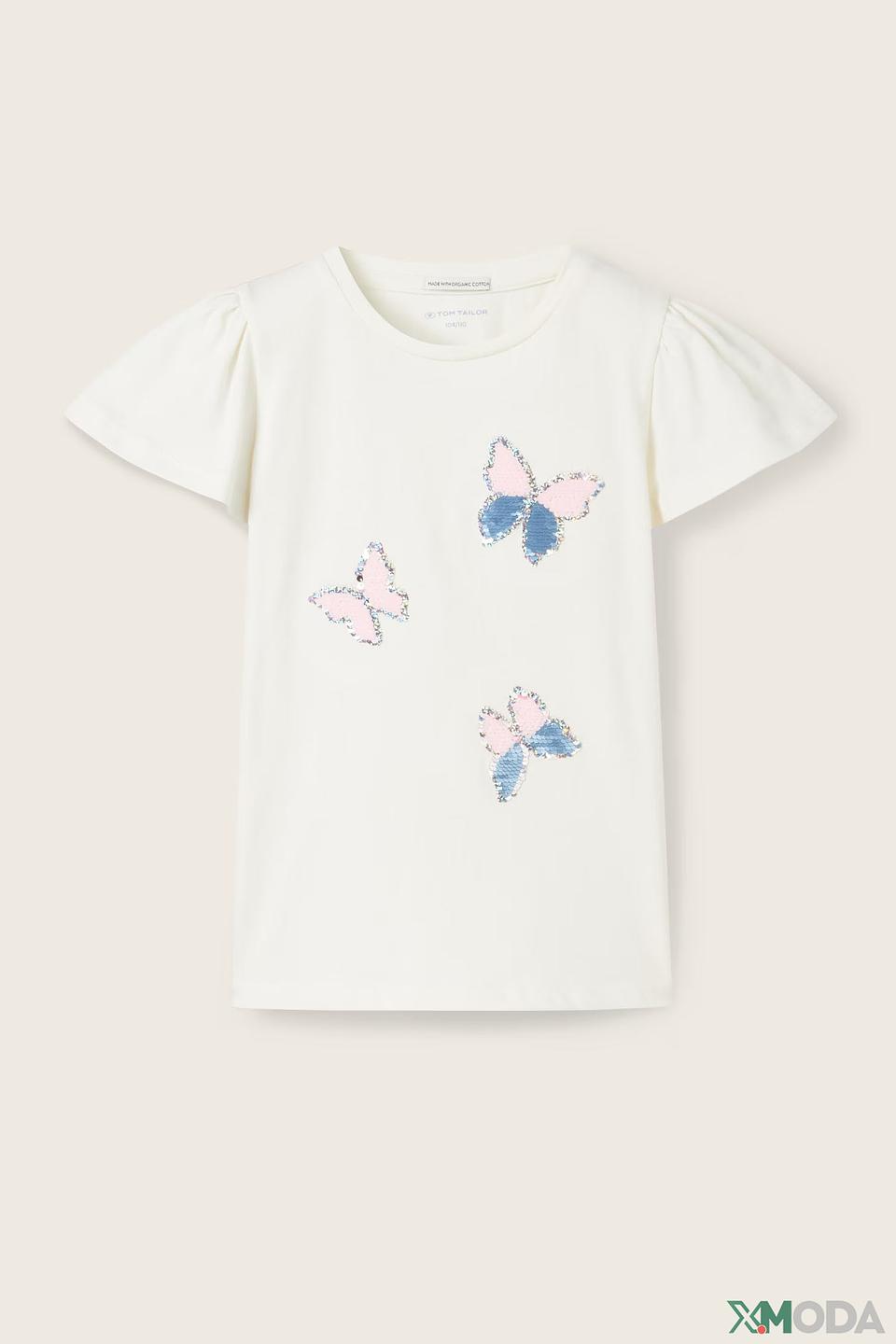 Футболка Tom Tailor с бабочками