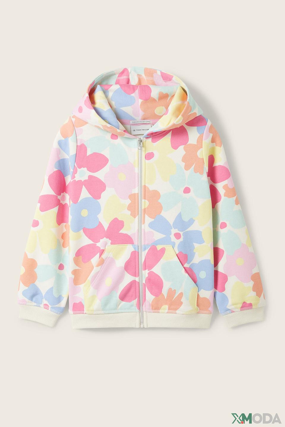 Толстовка Tom Tailor дев. цветочный принт