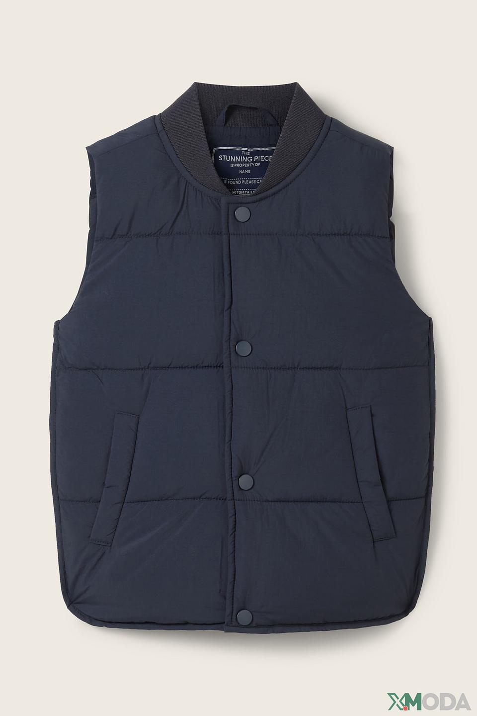 Жилет Tom Tailor синий