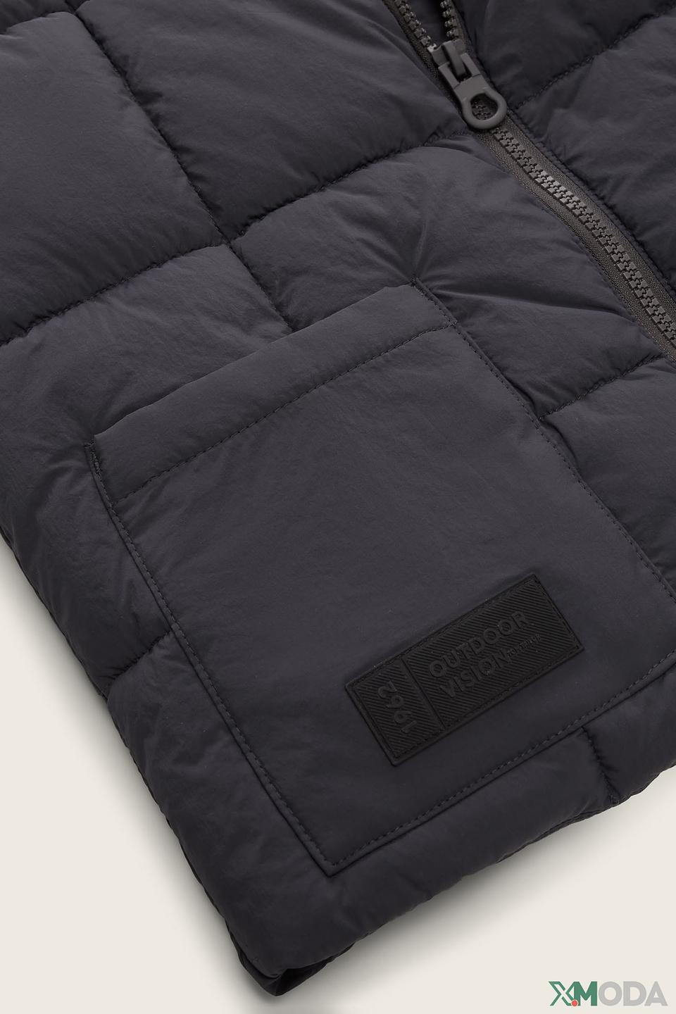 Жилет Tom Tailor стеганый серый