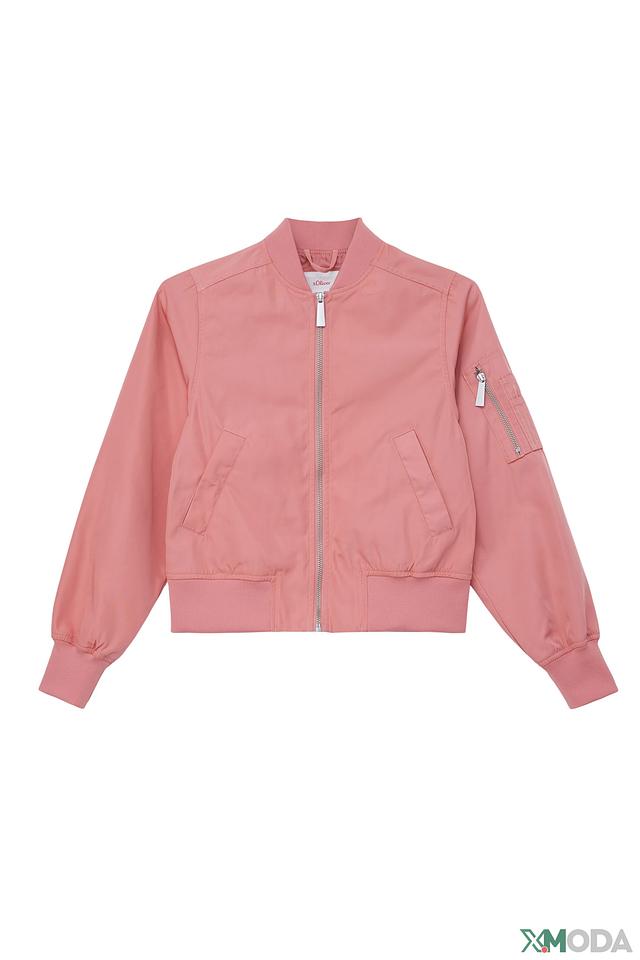 Бомбер s.Oliver розовый