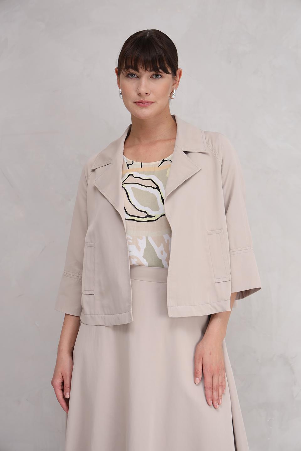 Жакет You Just White бежевый