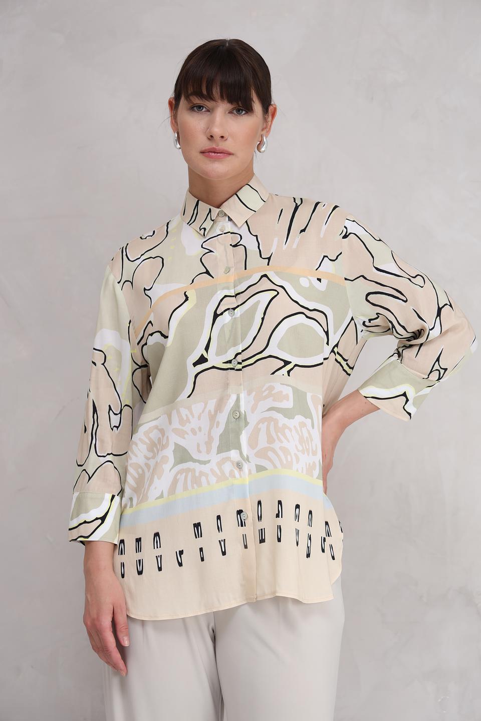 Блуза SE Stenau с принтом